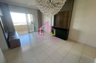 Apartamento para locação no jardim aclimação, cuiabá-mt, ed. solar do bosque, arm. planej, ares con