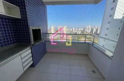 Apartamento para locação, jardim aclimação, cuiabá, mt, ed. pantanal 3, 101 m2 úteis, 2 suítes + 1/