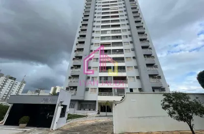 Apartamento para locação, bosque da saúde, cuiabá, mt, ed. golden park, 1 suíte com sacada + 2/4, s