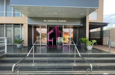 Sala para locação, bandeirantes, cuiabá, mt, edifício marechal rondon, 45 m2, divisórias, 2 banheir