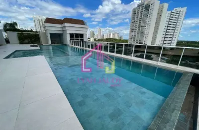 Apartamento para locação, Quilombo, Cuiabá, MT. Edifício ARTHÉ, 209,90m², 2 suítes, 3 vagas, móveis