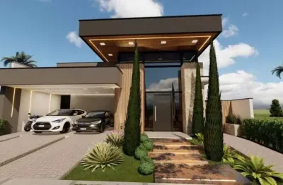 Casa térrea à venda no condomínio mont blanc, em sorocaba-sp.