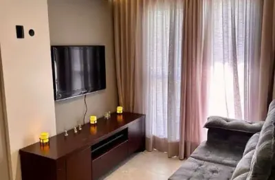 Apartamento mobiliado para alugar no condomínio palácio san marco, em sorocaba-sp.