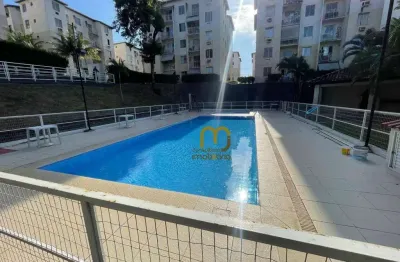 Apartamento com 3 dormitórios à venda, 44 m² por r$ 155.000,00 - campo grande - rio de janeiro/rj
