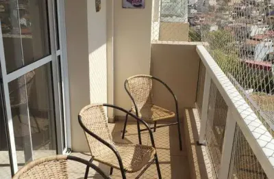 B. campestre apto mobiliado  3 dorms 3 vagas 98m² santo andre