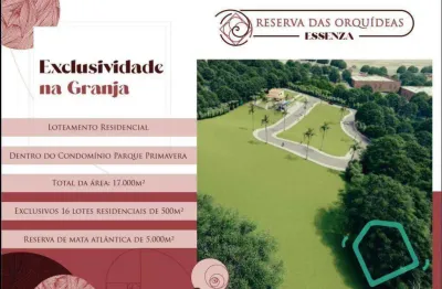 Terreno em condomínio fechado à venda na Estrada Municipal, 250, Granja Viana, Carapicuíba