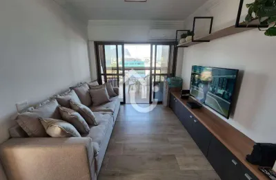 Apartamento com 1 quarto para alugar na avenida lúcio costa, barra da tijuca, rio de janeiro, 56 m2 por r$ 8.000