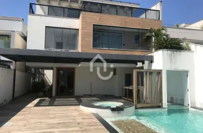 Casa em condomínio fechado com 4 quartos à venda na rua ivaldo de azambuja, barra da tijuca, rio de janeiro, 402 m2 por r$ 3.680.000