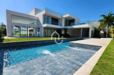 Casa em condomínio fechado com 5 quartos à venda na rua conchita de morais, barra da tijuca, rio de janeiro, 1260 m2 por r$ 19.800.000