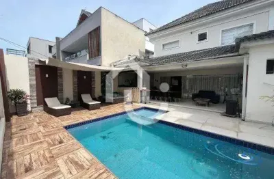 Casa em condomínio fechado com 4 quartos à venda na Estrada Vereador Alceu de Carvalho, Recreio dos Bandeirantes, Rio de Janeiro, 350 m2 por R$ 3.299.000
