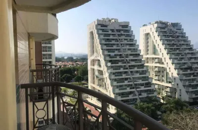 Flat com 2 quartos à venda na avenida malibu, barra da tijuca, rio de janeiro, 72 m2 por r$ 760.000