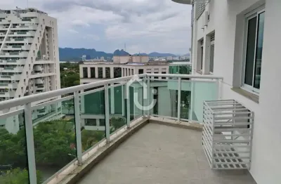 Apartamento com 3 quartos para alugar na Avenida Malibu, Barra da Tijuca, Rio de Janeiro, 105 m2 por R$ 5.800