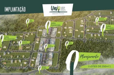 Lançamento loteamento uniq em batatais-sp, lote residencial com 320 m2, completa infraestrutura, parcelado em ate 180 parcelas