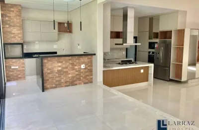 Linda casa nova para venda no charmoso alphaville 3 em bonfim paulista, completa, 3 suítes, varanda gourmet e piscina em 526 m² de área total