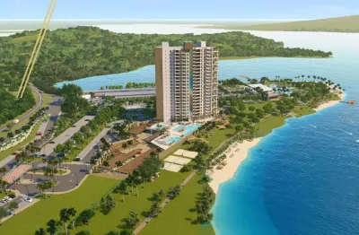 Super lançamento em rifaina, complexo kanoah home resort, apartamento studio, 48 m2, lazer completo, clube privativo, natureza exuberante na represa