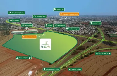 Terreno misto, residencial e comercial para venda na zona norte nas margens da rodovia anhanguera, reserva regatas, lote com 172 m2