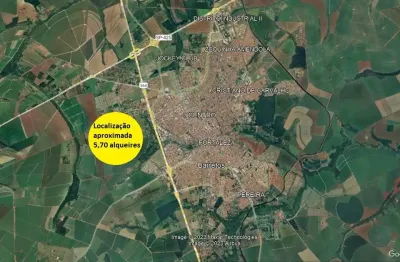 Area para incorporação de loteamento a venda em barretos-sp com 5,7 alqueires, dentro da cidade, somente venda