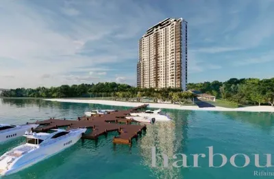 Apartamento novo alto padrão para venda em rifaina-sp, condominio harbour, 4 suites, varanda gourmet em 190 m2 privativos, lazer completo no condomini