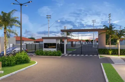 Lançamento casas em condomínio fechado em sertãozinho-sp no terras da cidade, cond. lar porto alegre, 2 dormitórios mais quintal, lazer completo