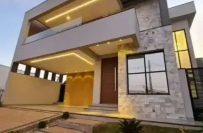 Amplo sobrado alto padrão para venda no recreio das acacias, cond reserva imperial, 3 dormitorios com 1 suite, gourmet e piscina em 261 m2 construidos