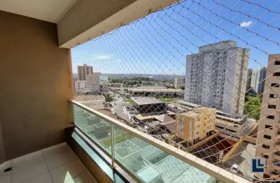 Ótimo apartamento mobiliado para locação no nova aliança, excelente localização, 1 dormitorio, ampla sacada, 46 m2 privativos, predio com elevador