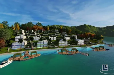 Lançamento condomínio de casas alto padrão no lago de furnas, são jose da barra-mg, cond. nau loft refugio, 192 m2 construidos em um terreno de 287 m2