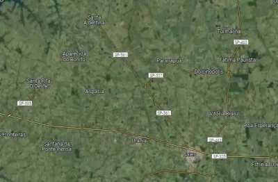 Sitio para venda na região de jales-sp com 9 alqueires sendo 8 alqueires em cana arrendada
