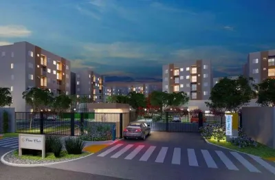 Lançamento minha casa minha vida na zona leste no reserva real, cond. prime class, apartamento 2 dormitórios, 48 m2, varanda, lazer completo