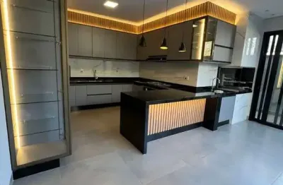 Linda casa nova  para venda na zona sul, quinta da primavera, cond. praça das arvores, 3 suites, completa, gourmet e piscina em 170 m2 de area constru