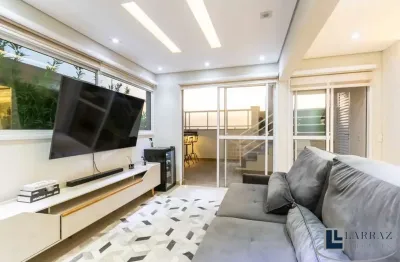 Maravilhosa cobertura mobiliada e reformada para venda na av. caramuru, cond. ibiza, 2 suites em 140 m2 privativos, lazer completo