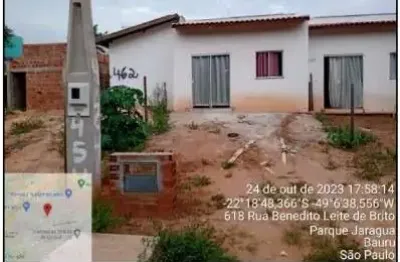 Oportunidade. casa para para venda em bauru-sp no parque jaragua, 1 dormitorio, 28 m2 construidos em um terreno de 125 m2