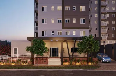 Super lançamento na av. portugal no jardim botanico, cond. portugal 2207, 2 dormitorios com suíte mais escritório reversível em 59 m2, lazer completo