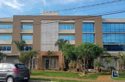 Sala comercial para locação no nova aliança sul, ótima localização, edif. aliança center, 38 m2 privativos, prédio com estrutura comercial