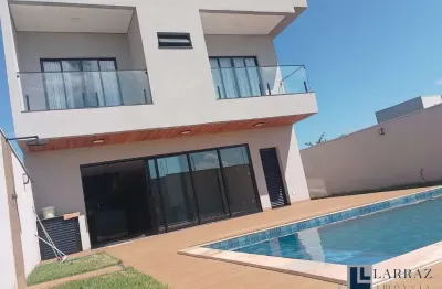 Lindo sobrado para venda na zona sul, cond vivendas da mata, ilha aroeira, 4 suites, gourmet e piscina, 278 m2 construidos em um terreno de 324 m2