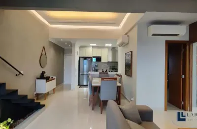 Linda cobertura duplex alto padrão para venda no jd botanico, cond ecolife, 3 suites, 3 vagas, terraço gourmet com spa em 210 m2 privativos