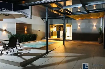 Linda casa alto padrão para venda na zona leste no pq. das gaivotas, 2 dormitorios, piscina e gourmet em 150 m2 de área total