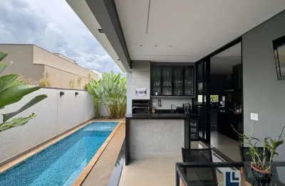 Linda casa alto pdrão para venda no cond. portal da mata, zona sul, 3 suites, gourmet e piscina em 300 m2 total, lazer completo
