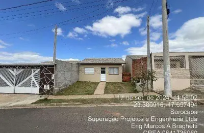 Casa para venda em ipero-sp no jardim nova bacaetava, 2 dormitorio em 44 m2 de area privativa, num terreno de160m2 .