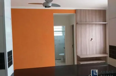 Apartamento para venda no parque sao sebastiao, condominio royal garden, completo em armarios, 2 dormitorios, 47 m2, portaria 24h e lazer completo no