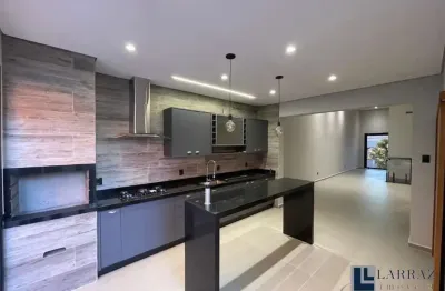 Linda casa nova alto padrão para venda em bonfim paulista no san marco, ilha genova, 3 suites, completa, gourmet e piscina em 185 m2 construidos, port
