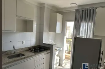 Excelente apartamento mobiliado para locação no nova aliança, ed. mirante da mata, 1 suite, completo em armarios, 33 m2, lazer completo no condomínio
