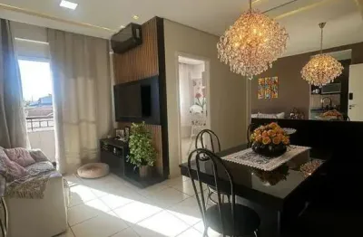 Lindo apartamento mobiliado para venda no greenville, cond parque das arvores, 2 dormitorios, 51 m2, sacada, portaria 24h e lazer completo