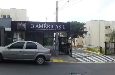 Oportunidade. apartamento para venda em bauru-sp no nucleo hab.vereador edson, res tres americas , 2 dormitorios, 1 vaga em 46 m2 de area privativa.(*