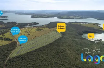 Lote para venda em condominio fechado em rifaina-sp, condominio recanto do lago, lote com 360 m2, lazer completo no condominio. pronto para construir