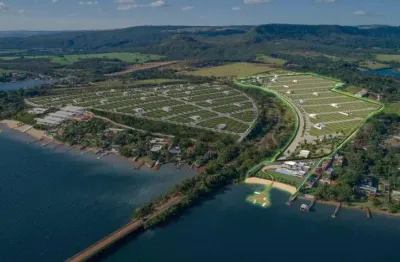 Lançamento lotes em condomínio alto padrão em rifaina / sacramento, ecoville bungalows, lote com 360 m2, lazer completo no condominio