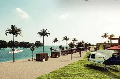 Lançamento alto padrão em rifaina-sp, lotes em exclusivo condomínio fechado com lazer completo, condominio rio sol, lote com 722 m2