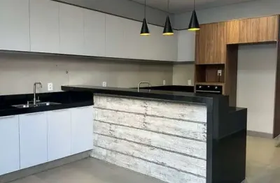 Linda casa nova alto padrão para venda no cond valencia em bonfim paulista, 3 suites, gourmet e piscina em 250 m2 total
