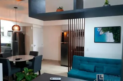 Maravilhoso apartamento mobiliado alto padrão para venda no charmoso cond. apogeo na av. presidente vargas, 1 dormitorio, 40 m2, lazer completo no con