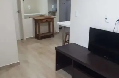 Ótimo apartamento mobiliado para venda na vila seixas, ed. bilbao, 1 dormitorio, sacada, 42 m2 privativos, lazer no condomínio