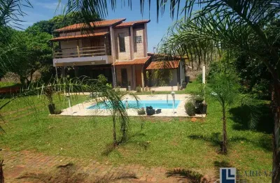 Ótima chácara com casa sobrado para venda no condomínio fechado, jardim eldorado no ouro branco, 3 dormitorios com 2 suites em 2.428 m2 de área total